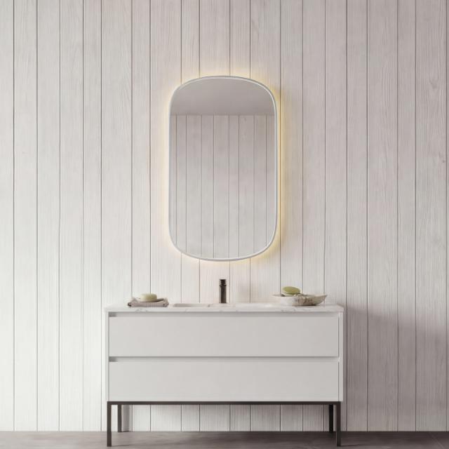 Bloom speil 600x1000 mm Grå