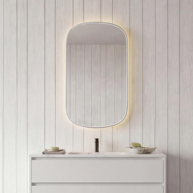 Bloom speil 600x1000 mm Grå