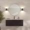 Sekvens vegglampe Bronsert messing