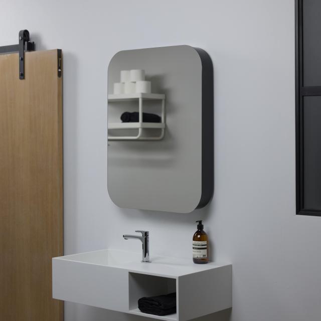 Rounded speilskap 600x800 mm