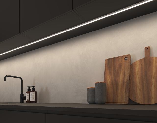 LEDconnect MultiWhite® 12V monteringssett overflate 3000 mm