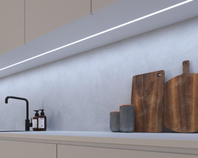 LEDconnect MultiWhite® 12V monteringssett frest inn 3000 mm