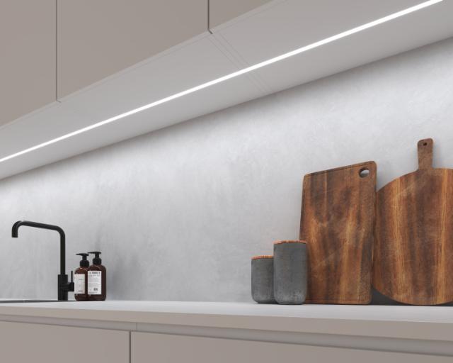 LEDconnect MultiWhite® 12V monteringssett frest inn 3000 mm