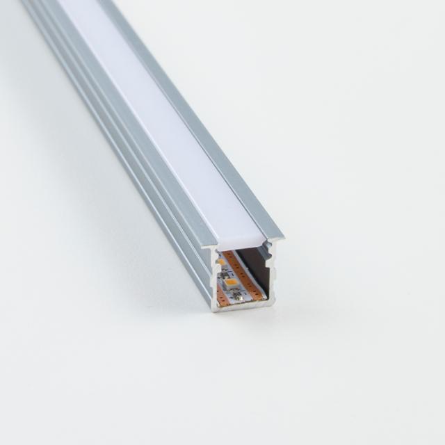 Sleek Innfelt LED Profil 1500 mm Iron Grey 2-sett
